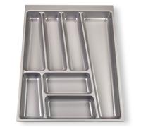 ORGA-BOX II Range-couverts pour Noblessa tiroir de 45 cm jusqu'à 072012 462 x 355 mm gris argenté