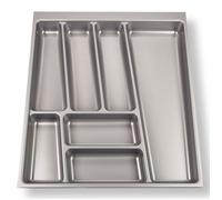 ORGA-BOX II Range-couverts pour Noblessa tiroir de 50 cm jusqu'à 072012 462 x 405 mm gris argenté