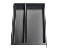 ORGA-BOX Rangement polyvalent SEPARADO Individual gris ardoise grainé (300 x 474 x 51 mm) Rangement de tiroir largeur d'armoire de 40 cm pour les grands ustensiles de cuisine