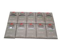 Organ aiguilles - 100 aiguilles à bille Organ DBXK5 compatibles avec les machines à broder industrielles Tajima Barudan SWF (taille 75/11)