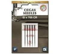Organ Needles Surjeteuse ELX705# 75/11 x 5 Aiguilles, Silber