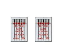 ORGAN Aiguilles universelles pour machine à coudre 130/705 H (stretch - assorties 75-90)