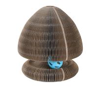 Organ Cat Scratching Board, Corrugated Paper Pet Scratcher, Cat Scratcher Pad with Ball, Indoor Cat Exercise Toy, Scratching Pad for Kittens, Cat Scratching Toy, Interactive Cat Scratcher, Pet Scratch