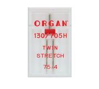 Organ Needles 5102057 Aiguilles pour Machine, argenté, 75/4 Größe