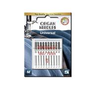 Organ Needles 5110090 Aiguilles pour Machine, argenté, 90/14 Größe