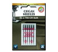 Organ Needles 5487000BL Aiguilles sous Blister, argenté, 80/90 Größe
