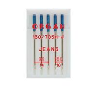 Organ Needles 5524500 Aiguilles pour Machine, argenté, 90/100 Größe