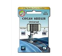 Organ Needles 5705060 Aiguilles pour Machine, Épaisseur : 60 mm, 60/8 Größe