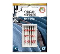 Organ Needles # 70-#100 Combo Universal x 5 Aiguilles