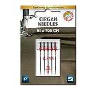 Organ Needles Surjeteuse ELX705# 75/11 x 5 Aiguilles, Silber