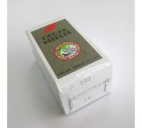 Organ Smx332Extlg-Ny Lot de 100 aiguilles avec lame renforcée pour couture de boutons (18/110)