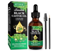 Organic Castor Oil, huile de ricin bio pressée à froid, 60 ml