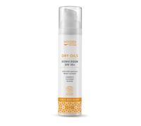 Organic certifed Sunscreen Lotion - 100ml - 35+SPF - "Dry Oils" - face and body - mineral filters only - with invisible zinc