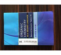 Chimie organique comme langue seconde – sujets du deuxième semestre