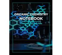 Organic Chemistry Notebook: Hexagonal Graph Paper Notebook with 1/4 Inch Hex Grids - 120 Pages Large 8.5x11 Format for Chemistry Students, Biochemistry & Science Notes
