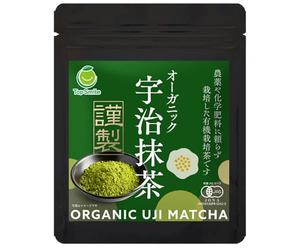 Organic Cultivation Uji Matcha, Organic Pesticide-free, Chemical Fertilizer, Made in Kyoto, Made with 100% Kyoto Prefecture Ichiban Tea, 1.1 oz (30 g) (1 Bag)