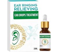 Organic Ear Ringing Remedy Drops, Ear Drops for Ear Infection Treatment, Tinnitus Relief,Pain & Earache Drops, Relieves Ear Aches, Swimmer's Ear (1 pcs)