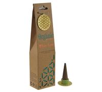Organic Goodness Cône d'encens de sauge blanche + support -- 72g