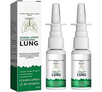 Organic Herbal Lung Cleanse and Repair Nasal Spray, Fast Acting Lung Cleanse & Detox,Relieve Nasal Congestion,Keep You Healthy (2pcs)