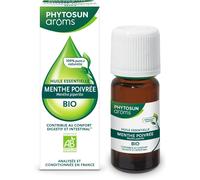 Organic Peppermint Essential Oil-Hebbd-100% Pure & Natural-100% Organic-Contributes To Digestive And Intestinal Comfort-Analyzed & Packaged In France-10ml