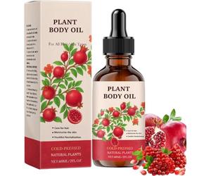 Organic Pomegranate Seed Oil for Skin - Cold Pressed Pomegranates Seeds Oils for Face,Natural Pomegranate Seeds Oils Organic Cold Pressed For Hair Growth,Improves Facial and Body Skin Elasticity (1)