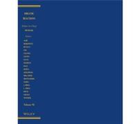 Organic Reactions Volume 93 Organic Reactions Volume 93 (Auteur)