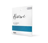 Anches pour clarinette si bémol D'Addario Organic Reserve, force 2, emballages individuels (pack de 3)