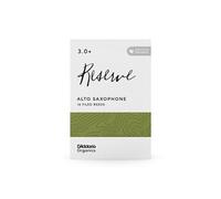 D'Addario - Anches pour saxophone alto Organic Reserve 3+ - Roseau biologique - Paquet de 10