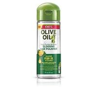 ORS Olive Oil Polisseuse de cheveux 177 ml - Enrichi en huile d'olive méditerranéenne, noix de coco & abyssinienne pour brillance et anti-frisottis - Hydrate et protège des chaleurs