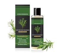 Organic Rosemary Shampoo for Thickening & Volumizing Hair, Rosemary Hydrolyzed Keratin Shampoo pour femmes et hommes, nourrit et renforce les cheveux, rafraîchit le cuir chevelu (1pc)