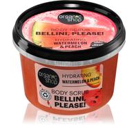 Organic Shop Bellini, please! gommage hydratant corps parfums watermelon & peach 250 ml