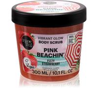 Organic Shop Body Scrub Pink Beachin' gommage corps éclat parfums Fizzy Strawberry 300 ml