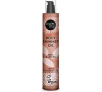 Organic Shop Body Shimmer Oil Rose Lychee 100ml