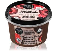 Organic Shop Choco'n'Raspberry gommage doux corps au beurre de karité 250 ml