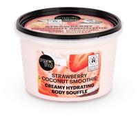 Organic Shop Creamy Hydrating Body Souffle Strawberry Coconut Smoothie - 250 ml