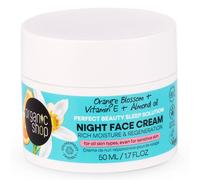 Organic Shop Crème de Nuit Hydratation à la Fleur d'Oranger 50ml
