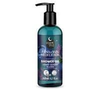 Organic Shop Huile de Douche Apaisante Lavande, Myrtille et Mélatonine 260ml
