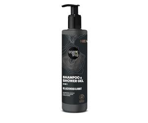 ORGANIC SHOP MEN BLACKWOOD CHAMPU & GEL DE BAÑO 2IN1 280ML