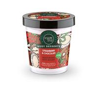 Organic Shop Mousse corporelle hydratante à la fraise et au chocolat 450ml