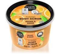 Organic Shop Body Scrub Natural Sicilian Orange and Sugar 250ml