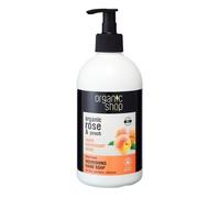 Organic Shop - Savon Liquide Mains Nourrissant Pêche Rose Mains 500 Ml