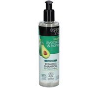 Organic Shop Shampooing régénérant Avocat et Miel pour cheveux secs et abîmés 280 ml