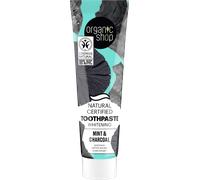 Organic Shop Toothpaste Whitening Mint Charcoal 100g
