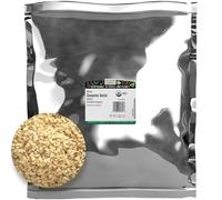 Organic Whole Hulled Sesame Seed 16 oz (453 grams) Pkg by Frontier