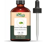Organic Zing Green Coffee Bean Oil - 118 ml - Huile de porteur pure et naturelle pour soins de la peau, soins capillaires et formulations cosmétiques - Pressée à froid