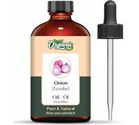 Organic Zing Onion (Allium cepa) Oil | Huile pure et naturelle pour soins capillaires et soins de la peau - 118 ml