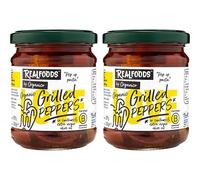 Organico Poivrons grillés à l'huile d'olive extra vierge (185g) - Paquet de 2