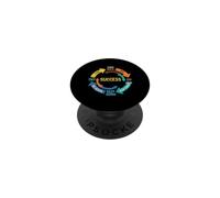 Organigramme de réussite drôle Disant Penser idée Essayer PopSockets PopGrip Adhésif
