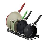 Organisateur casserole support à casseroles rangement pour poêles antidérapant