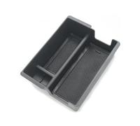 organisateur console centrale Boîte Rangement Accoudoir Intérieur Central Console Voiture Plateau Organisateur D'accoudoir ABS Compatible Avec Isuzu Pour D-Max Pour MUX 2021 2022 2023(Silicone pad)